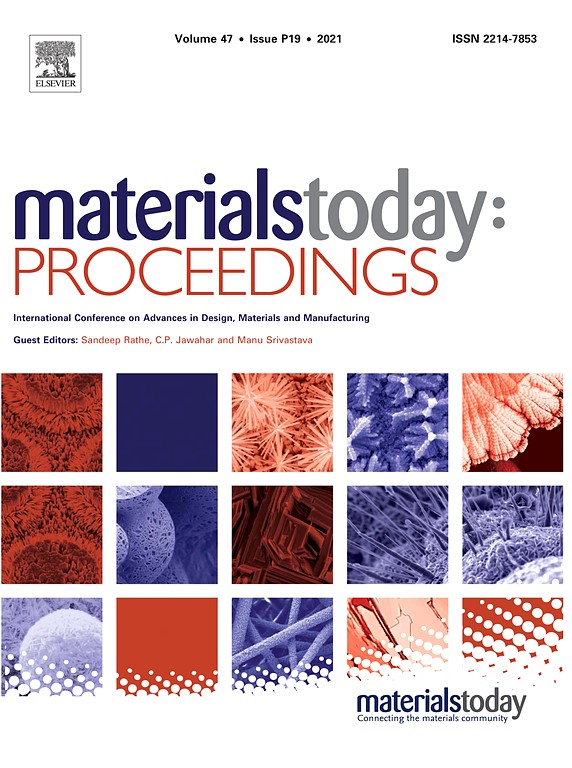 Materials Today: Proceedings 